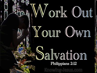 Philippians 2:12 Word Out Your Salvation (gold)